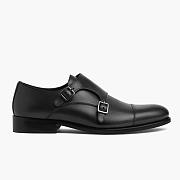 Black Men's Business Shoes Style 018 - 3