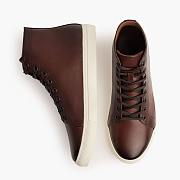 Coffee Men's Shoes High Top 102 - 6