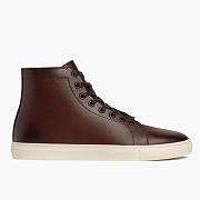 Coffee Men's Shoes High Top 102 - 4