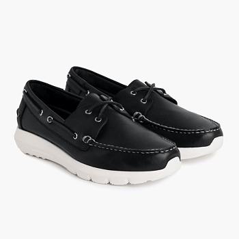 Black White Men's Shoes Style 118