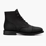 Deep Black Men's Shoes High Top 108 - 2