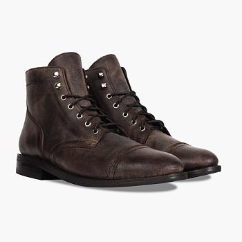 Deep Coffee Men's Shoes High Top 108