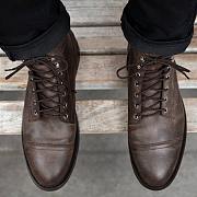 Deep Coffee Men's Shoes High Top 108 - 4