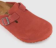 Clogs Corduroy Sienna Red - 4