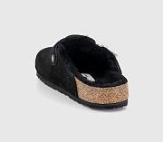 Shearling Clogs Black - 3