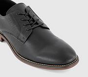 Smart Derby Shoes Black - 6