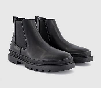 Chunky Chelsea Boots Black