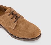 Look Derby Shoes Tan Suede - 2