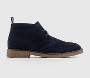  Look Chukka Boots Navy Suede - 5