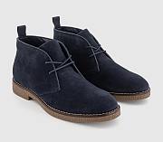  Look Chukka Boots Navy Suede - 4