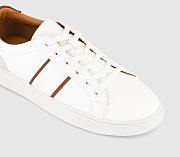 Cade Side Stripe Trainers White - 2