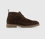 Look Chukka Boots Brown Suede - 5