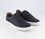 Charlie Slip On Trainers Navy - 1