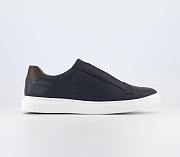 Charlie Slip On Trainers Navy - 4