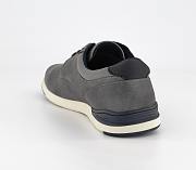 Caleb 4 Eye Heelclip Trainers Grey - 4