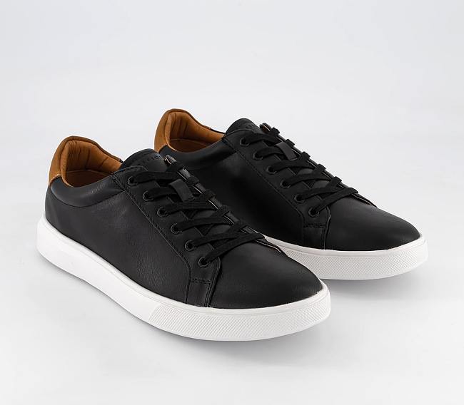 Chapel Lace To Toe Sneakers Black - 1