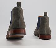 Barkley 2 Chelsea Boots Grey Navy Suede - 4