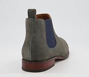 Barkley 2 Chelsea Boots Grey Navy Suede - 2