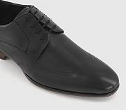 Leather Oxford Shoes Black Leather - 2