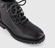 Bruton Cleated Sole Hiking Boots Black - 2