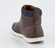 Mid Top Sneaker Boots Brown  - 4